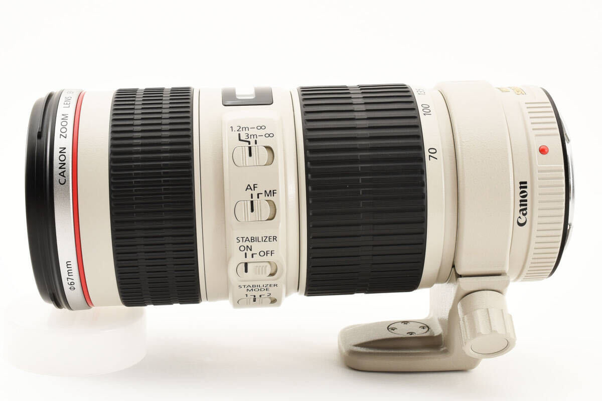 【美品】 Canon キャノン 望遠ズームレンズ EF70-200mm F4L IS USM フルサイズ対応 【元箱付き】 【動作確認済み】 #1436の画像6