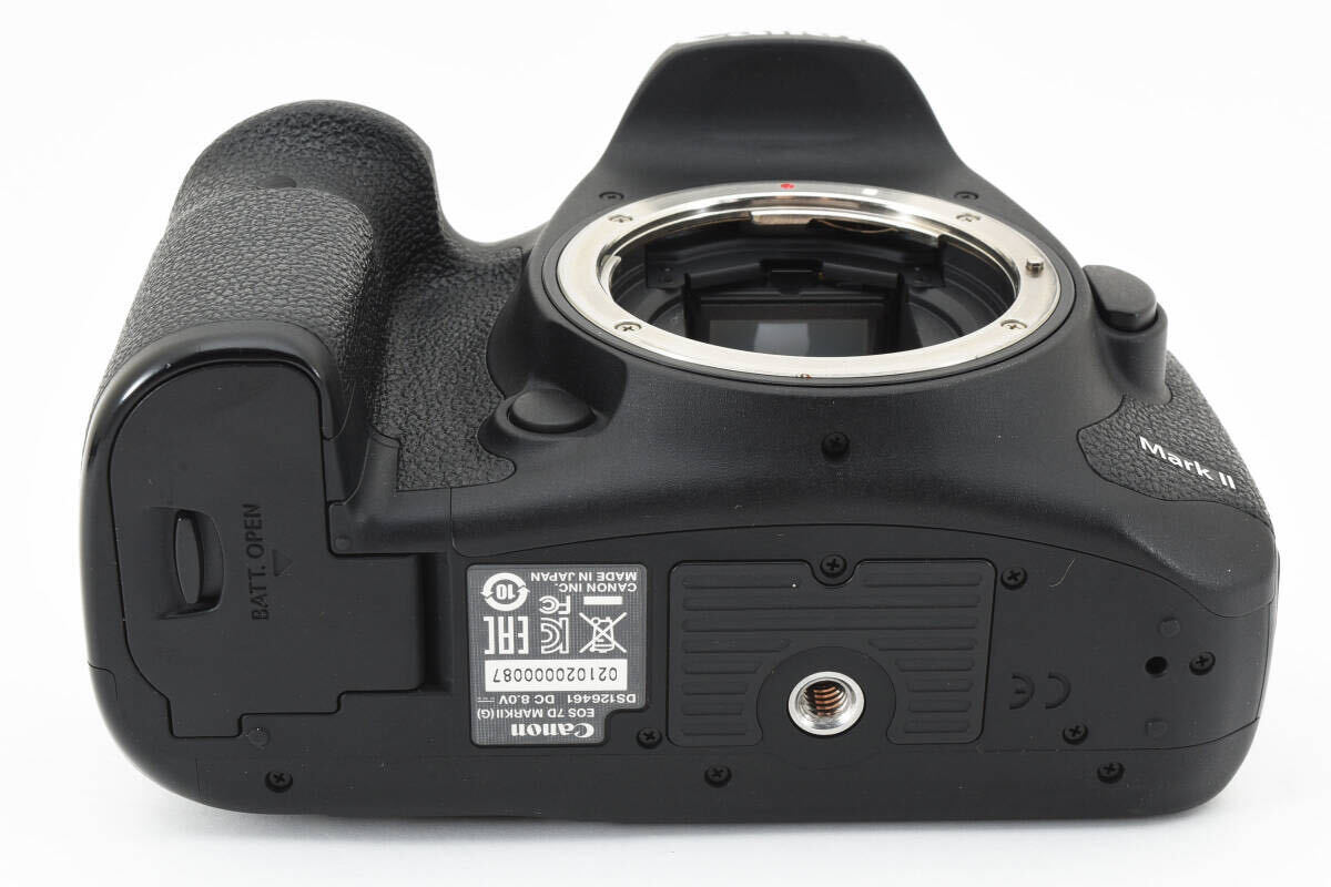 【美品】 Canon デジタル一眼レフカメラ EOS 7D Mark II ボディ キヤノン EOS7DMK2 【元箱付き】 【動作確認済み】 #1431の画像6