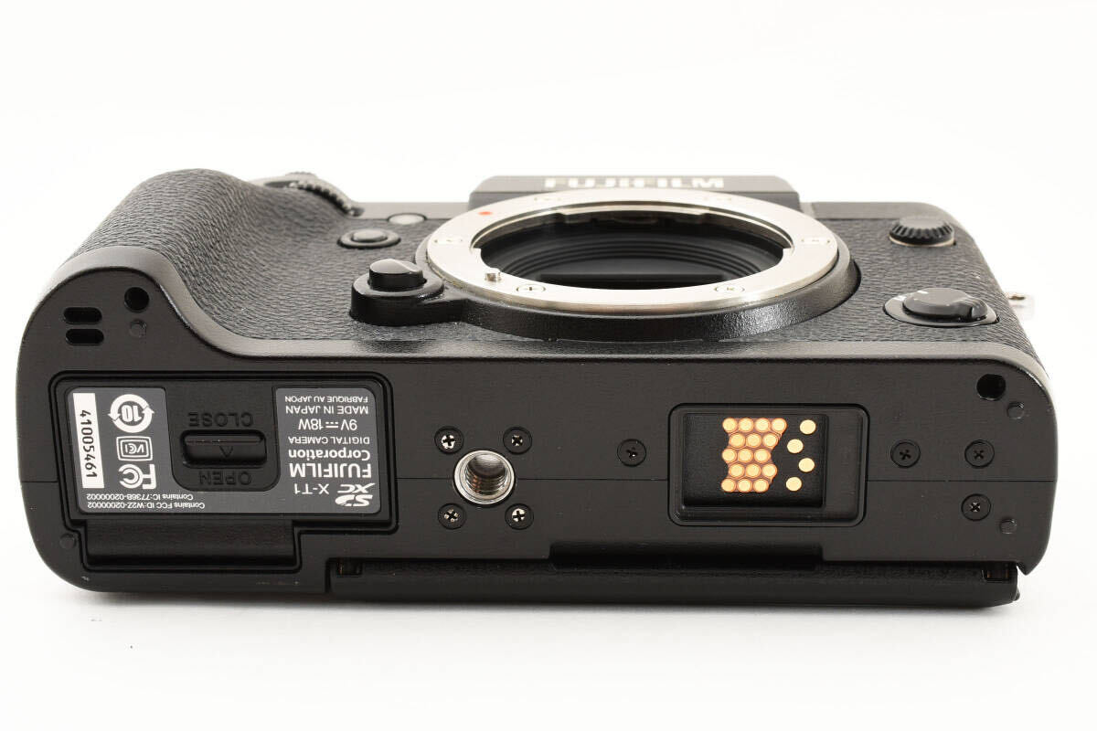 【美品】 FUJIFILM フジフィルム X-T1 ブラック ボディ ミラーレス一眼レフデジタルカメラ 【動作確認済み】 #1444の画像8
