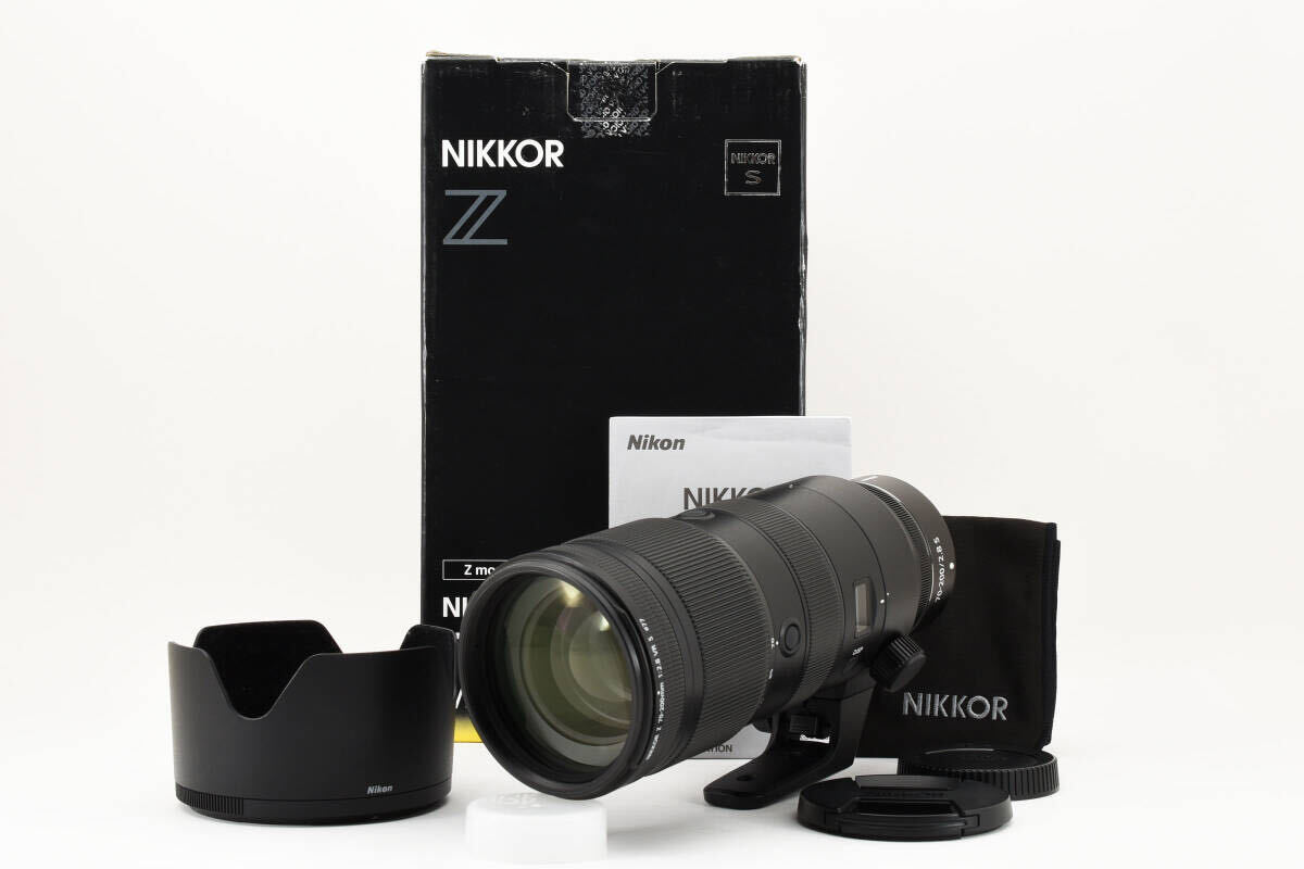 【美品】 Nikon ニコン NIKKOR Z 70-200mm f/2.8 VR S Zマウント 望遠ズームレンズ 【元箱付き】 【動作確認済み】 #1456の画像1