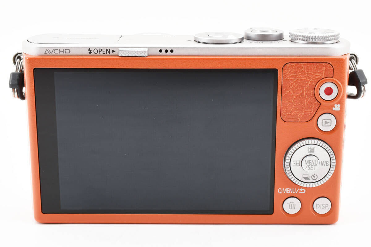 【美品】 Panasonic Lumix DMC-GM1 ミラーレス一眼 カメラ ボディ オレンジ パナソニック ルミックス 【動作確認済み】 #1478_画像5