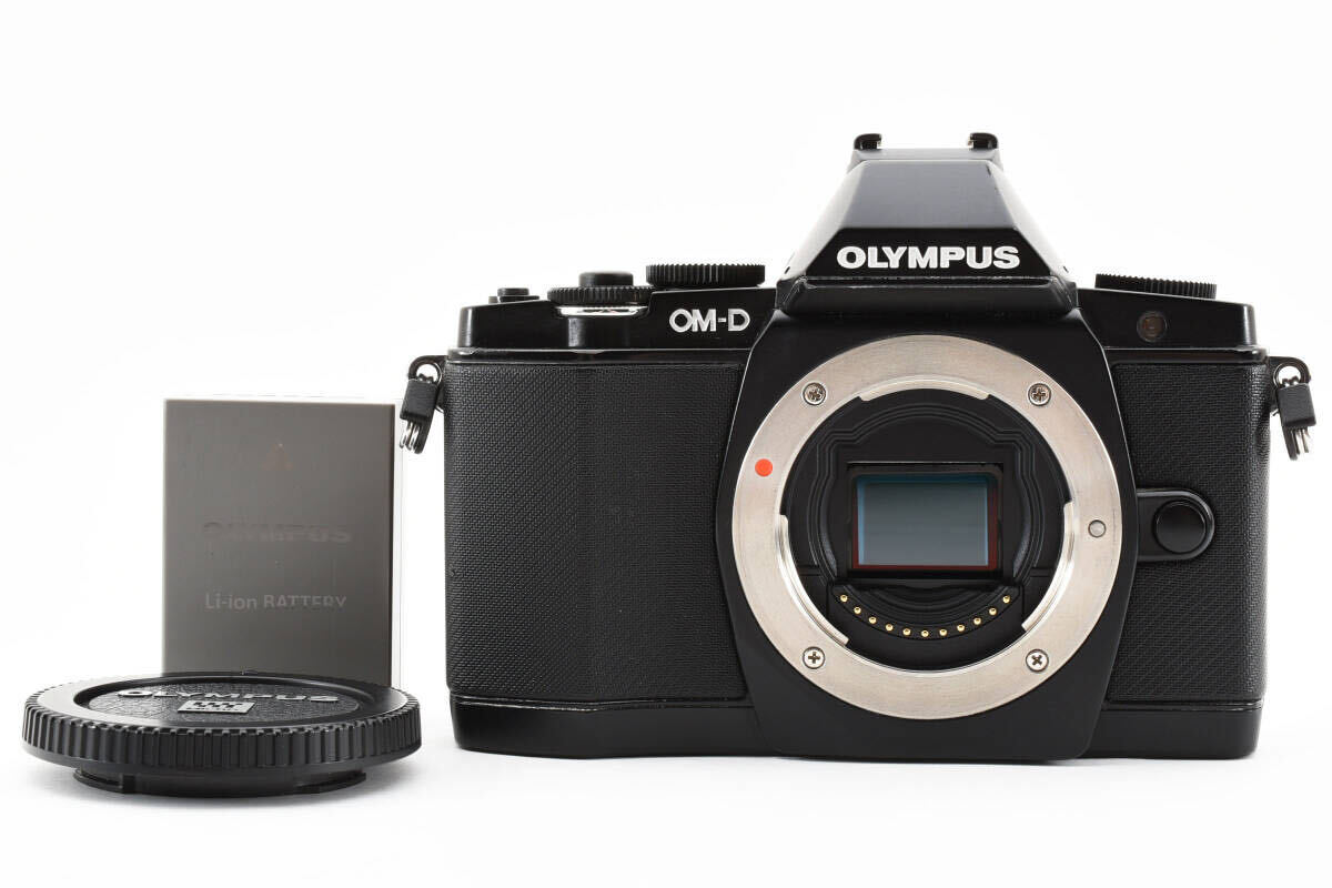 [ beautiful goods ] OLYMPUS Olympus OM-D E-M5 black body mirrorless single‐lens reflex [ operation verification ending ] #1491