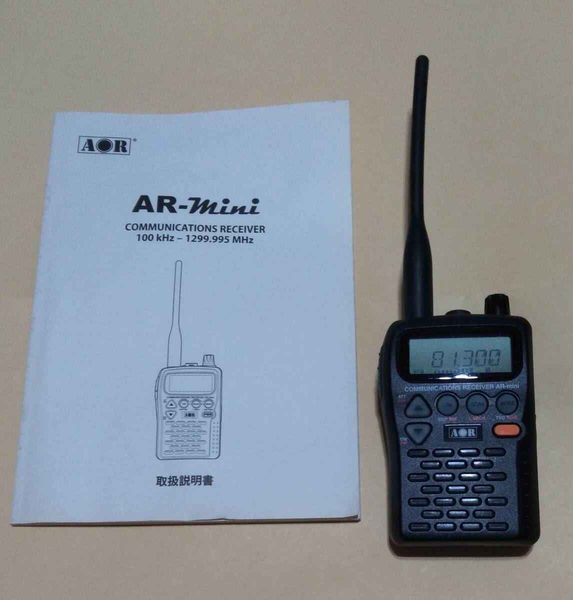 AOR AR-mini (100kHz～1299.995MHz 広帯域受信機）の画像1