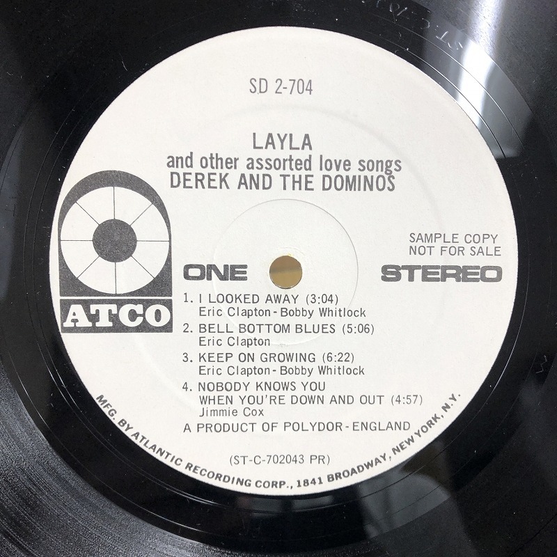 DEREK AND THE DOMINOS / LAYLA (SD2704)の画像4