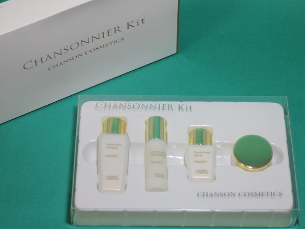 【新品】シャンソン化粧品・シャンソニエ・NANOシリーズ・お試し4点セット・CHANSONNIER　Kit♪_画像1