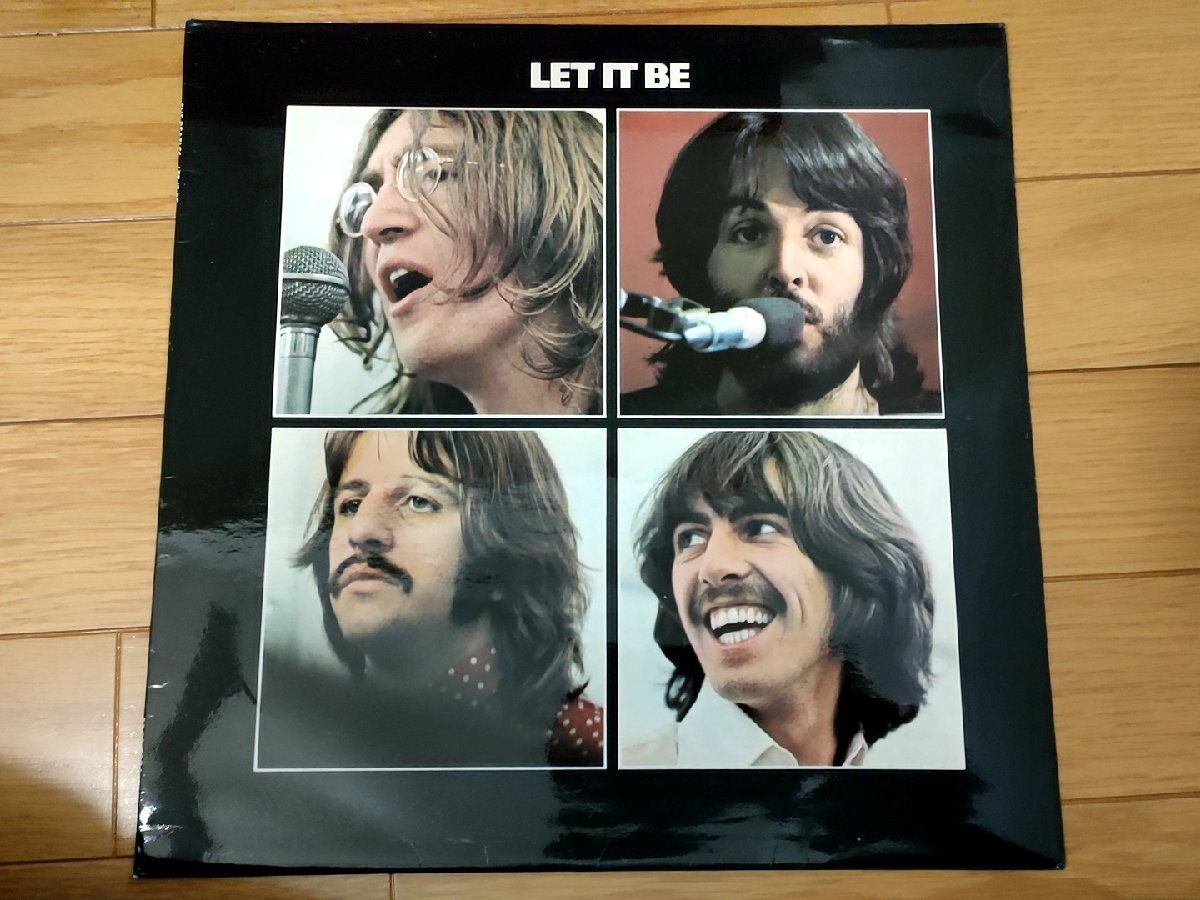 ビートルズ レット・イット・ビー/THE BEATLES Let It Be レコード/LP イギリス・オリジナル パーロフォンレーベル/UK盤/PCS-7096/L33029_画像1