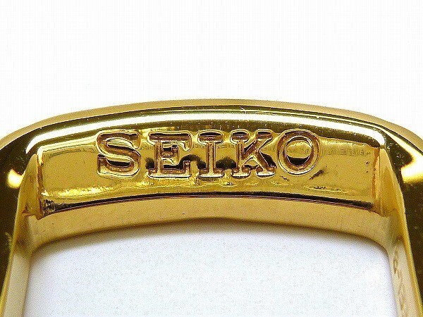 * новый товар стандартный товар *[SEIKO] Seiko нержавеющая сталь хвост таблеток 15.0mm золотой цвет [ бесплатная доставка ]