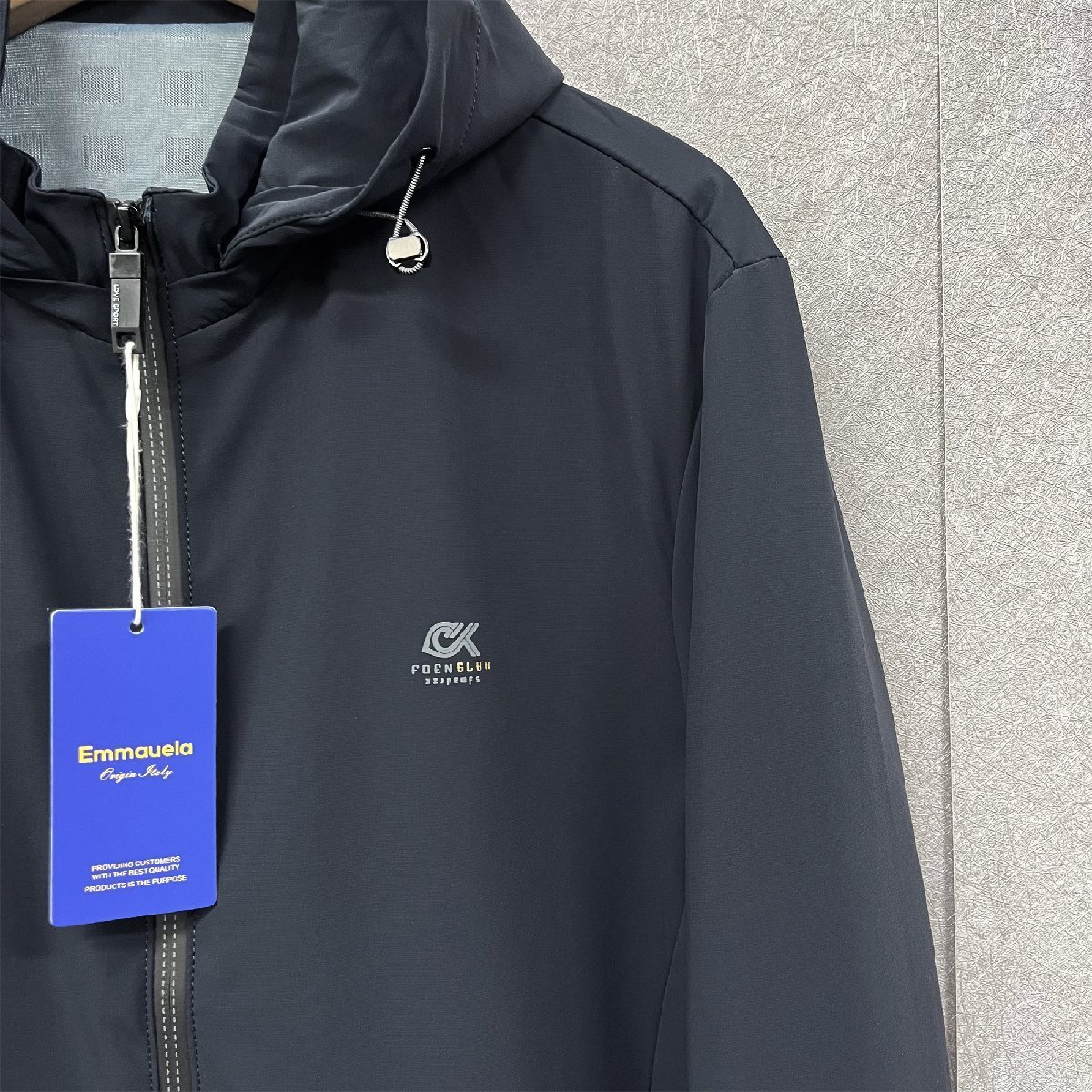  highest grade * jacket regular price 7 ten thousand *Emmauela* Italy * milano departure * on goods water-repellent stylish .. simple light outer mountain climbing clothes usually put on XL/50 size 