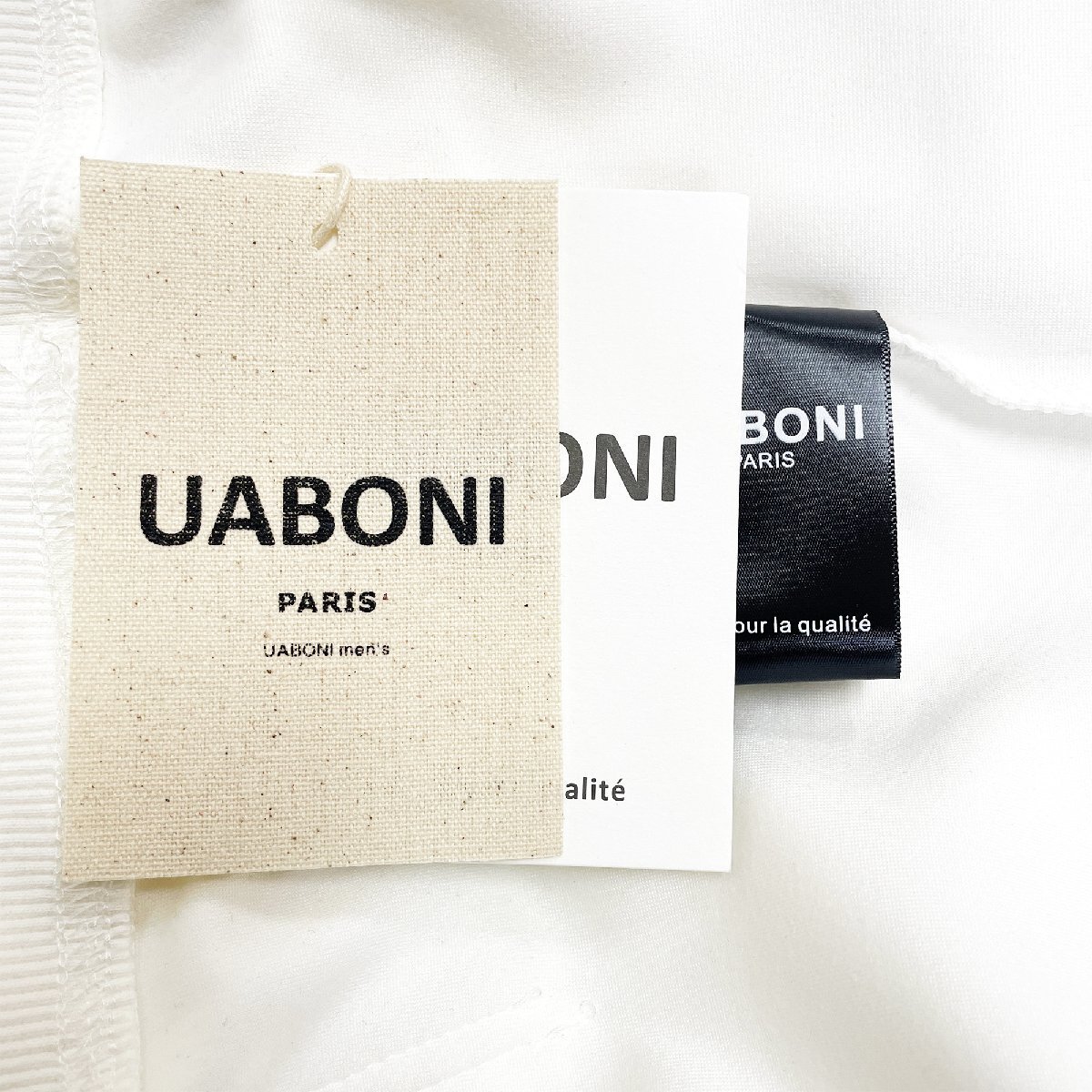 人気EU製＆定価5万◆UABONI*Paris*パーカー*ユアボニ*パリ発◆コットン100％ 上品 快適 笑顔 カットソー スウェット プルオーバー XL/50_画像8