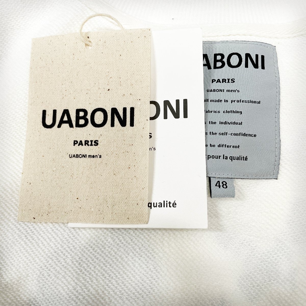  шт .EU производства & обычная цена 5 десять тысяч *UABONI*Paris* футболка *yuaboni* Париж departure * американский производство хлопок 100%.. стиль цветочный принт тянуть over M/46 размер 