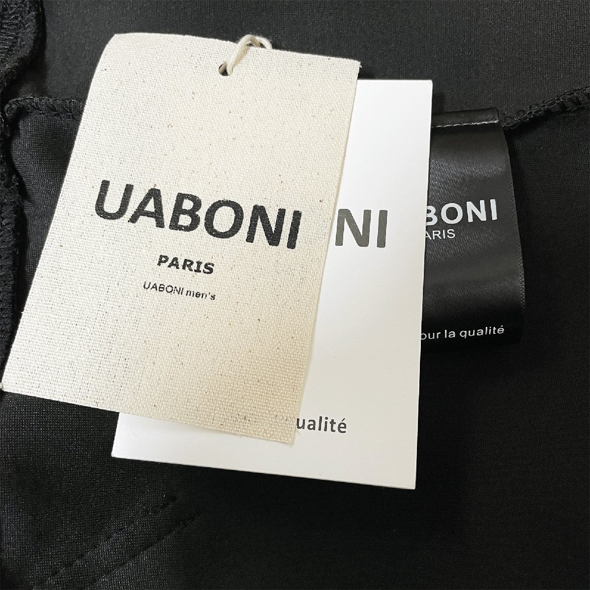 上級EU製＆定価4万◆UABONI*Paris*パーカー*ユアボニ*パリ発◆上品 個性 クマ カラフル カットソー トレーナー 定番 2XL/52サイズ_画像9