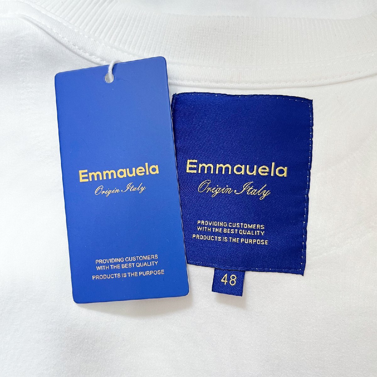 絶賛・トレーナー 定価4万◆Emmauela・イタリア・ミラノ発◆コットン100％ 快適 上品 個性 クマ 人気 カットソー トップス 秋冬 2XL/52_画像9