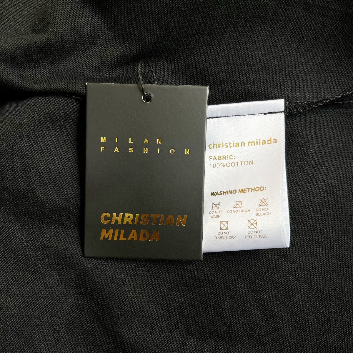 定価2万★christian milada・ミラノ発・半袖Tシャツ★コットン100% 上品 薄手 個性 吸汗速乾 モノグラム 日常 Bearbrick/ベアブリック XL_画像9