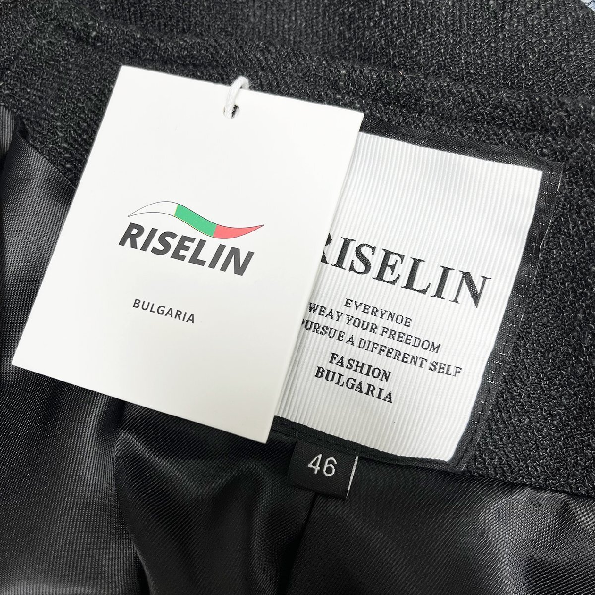 絶賛ヨーロッパ製※定価6万◆ブルガリア発※RISELIN ジャケット 洗練 キレイめ ブレザー 上品 オフィス 通勤 ビジネス レディース L/48_画像9