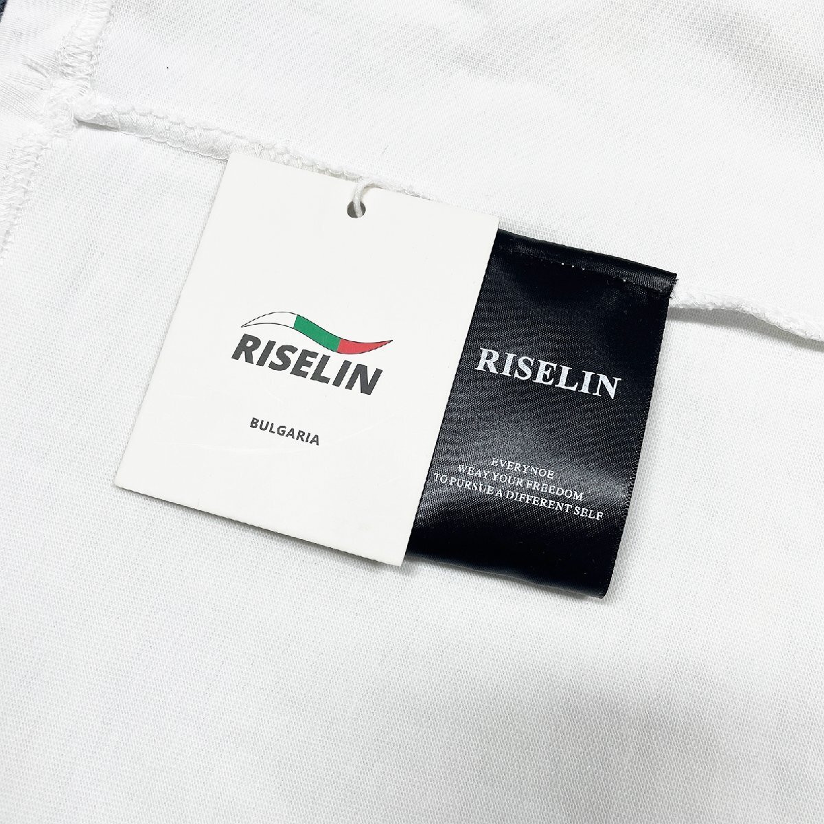 最上級ヨーロッパ製※定価2万◆ブルガリア発※RISELIN 半袖Tシャツ 上品 通気 薄手 イラスト カットソー スウェット レトロ 男女兼用 2XL_画像8