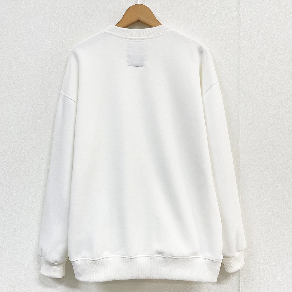  high grade Europe made * regular price 4 ten thousand * BVLGARY a departure *RISELIN sweatshirt cotton 100% comfortable ventilation elasticity Heart pull over colorful everyday man and woman use M