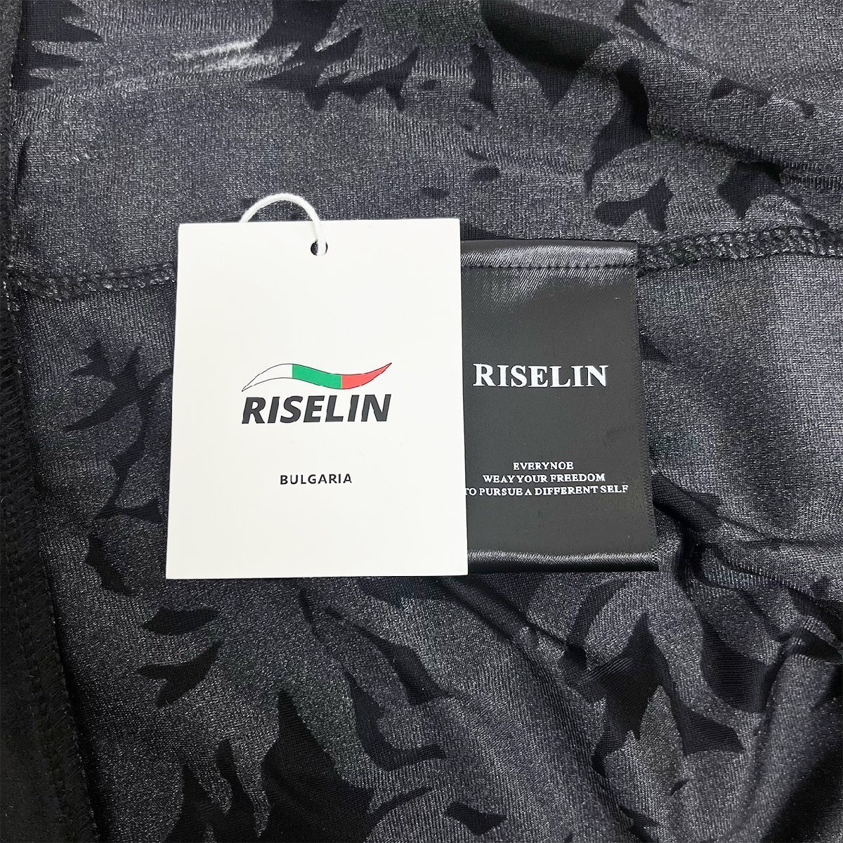  new work Europe made * regular price 2 ten thousand * BVLGARY a departure *RISELIN short sleeves T-shirt thin speed .... piece . folding collar tops sweat summer clothing lady's M
