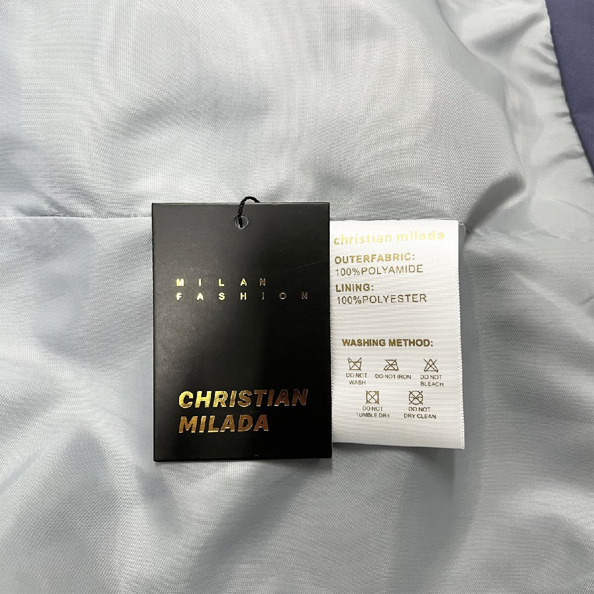 定価7万★christian milada・ミラノ発・マウンテンパーカー★高機能 薄手 防風防水 切替 アウター 登山服 アウトドア ユニセックス 2XL/52_画像10