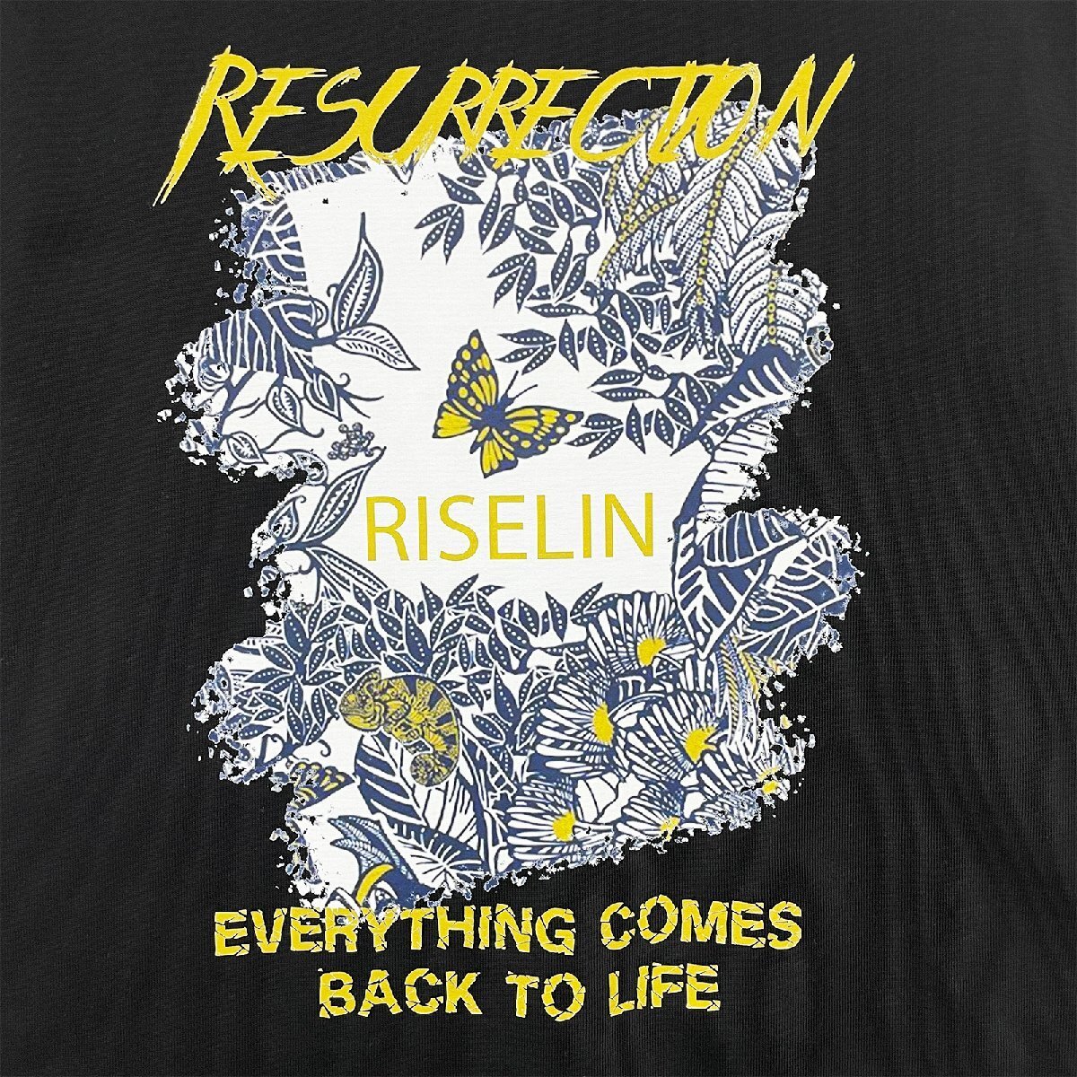 最高級ヨーロッパ製※定価2万◆ブルガリア発※RISELIN 半袖Tシャツ 上品 通気 薄手 イラスト カットソー スウェット レトロ 男女兼用 M/46_画像6