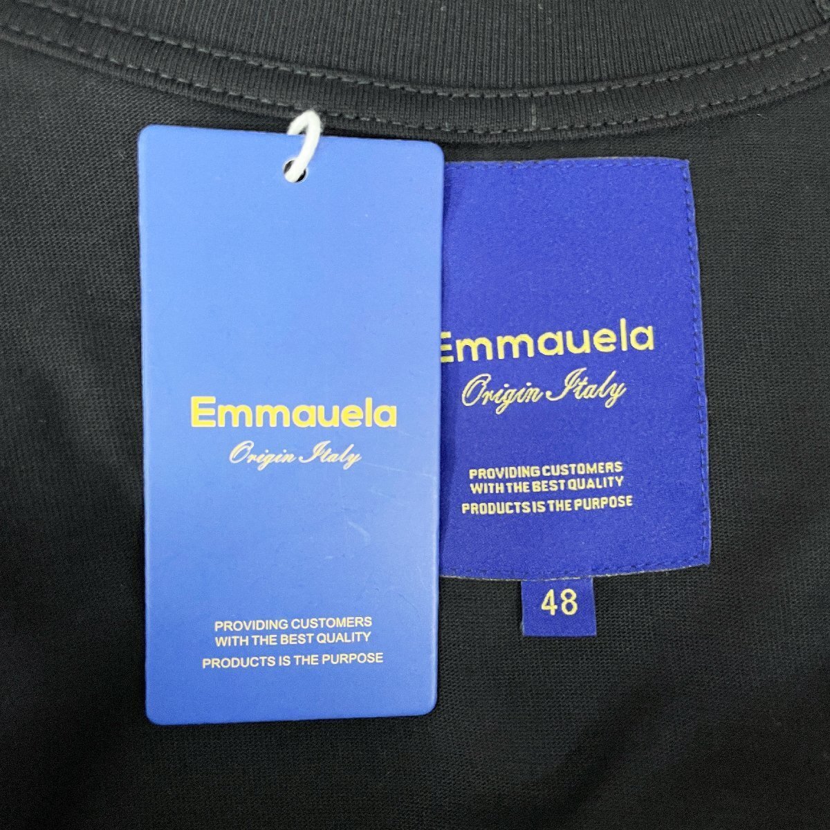 個性・半袖Tシャツ 定価2万◆Emmauela・イタリア・ミラノ発◆米国綿 吸湿 薄手 モノグラム おしゃれ ベアブリック/Bearbrick M/46サイズ_画像8