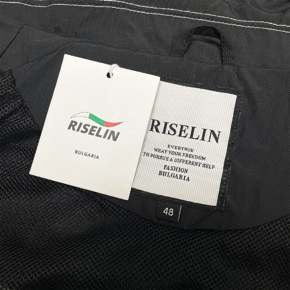 定番ヨーロッパ製※定価5万◆ブルガリア発※RISELIN ジャケット 個性 洗練 速乾 爽やか メッシュ アウター ストリート レジャー 日常着 48_画像9