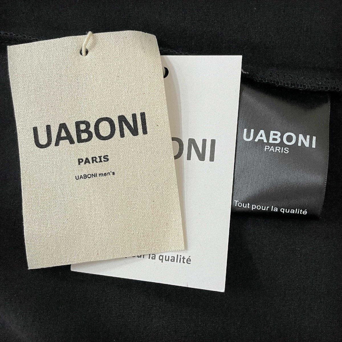 ** highest grade EU made & regular price 4 ten thousand *UABONI*Paris* Parker *yuaboni* Paris departure * American production Hsu pima cotton SaGa la embroidery britain character Street feeling college L/48