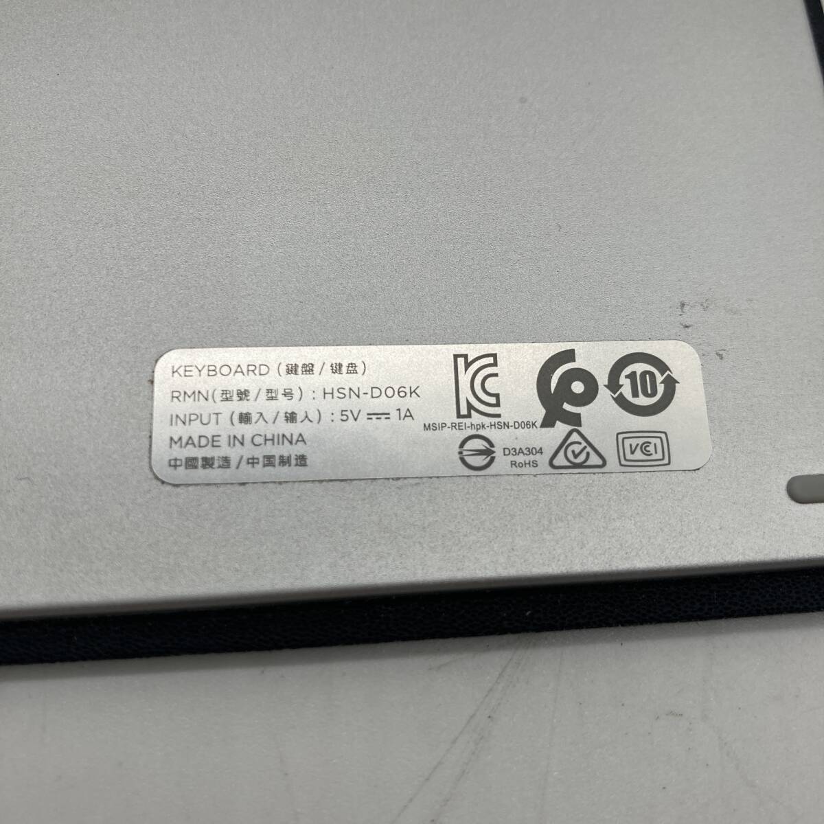 HP ELITE X2 キーボード HSN-D06K コラボレーションキーボード タブレット タイプカバー 中古 PC ノートパソコン 動作未確認_画像2