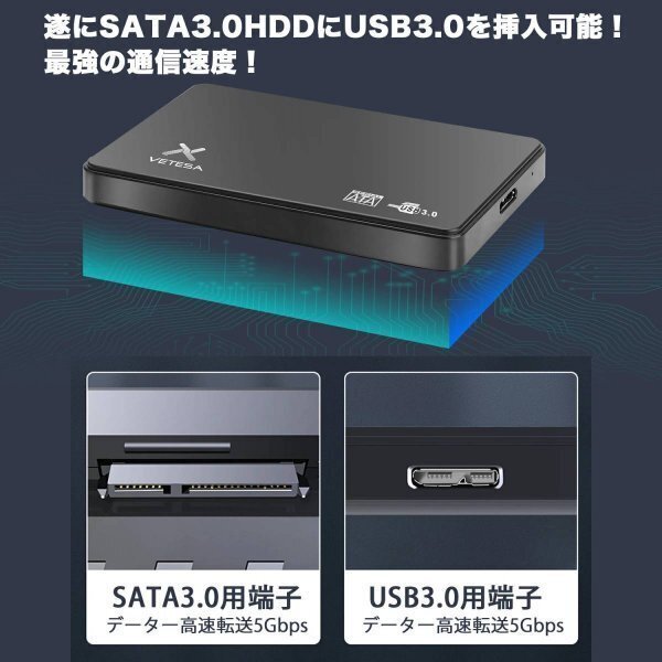 【良品】HDD320GB 外付けハードディスク 2.5インチ SATA USB3.0 薄型 ポータブル ストレージ USB ケーブル ノートパソコン PC Windows Mac2_画像2