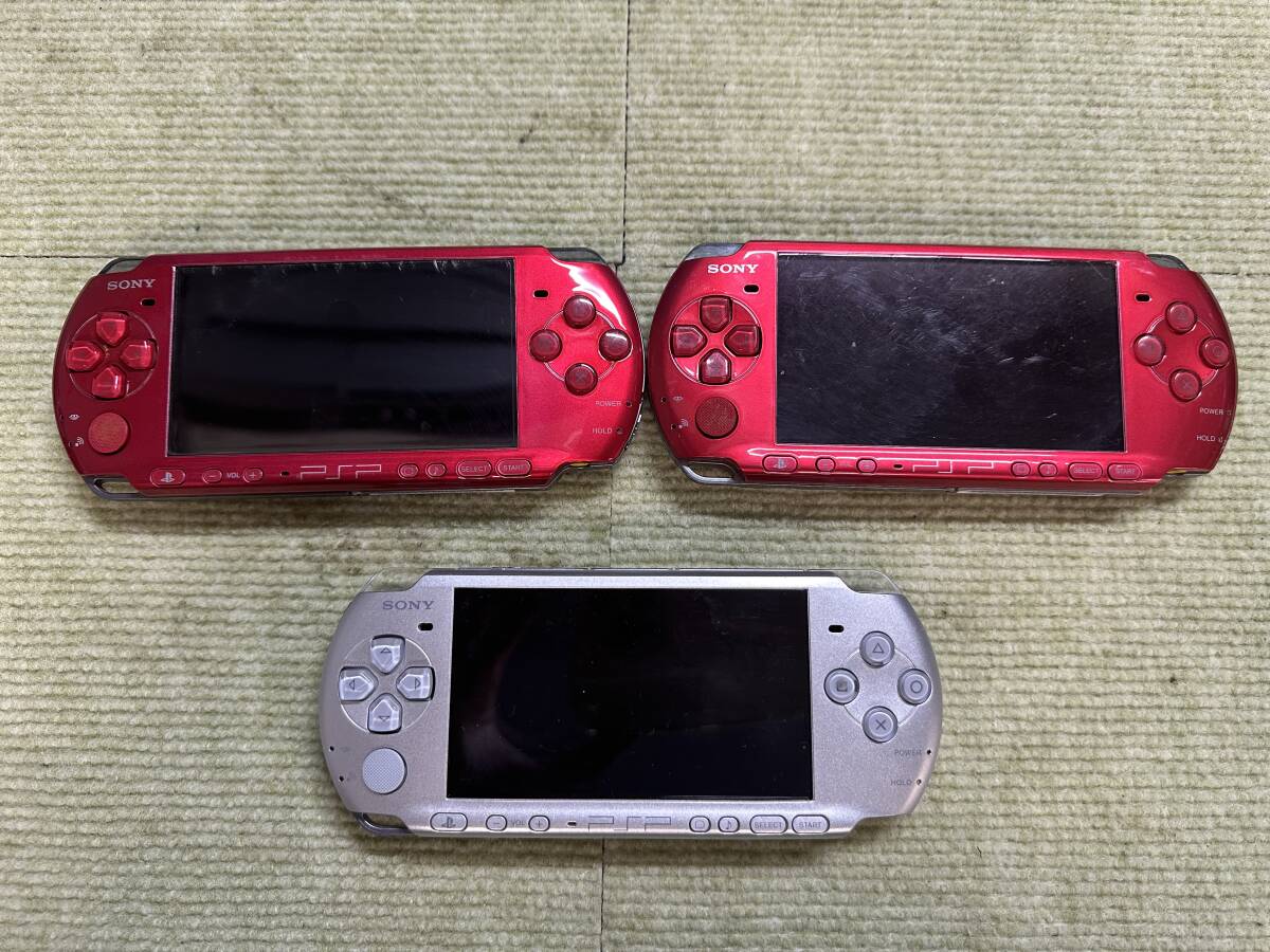 SONY　ソニー　PSP　本体　PSP-3000　PSP-1000　5台セット　まとめて　未チェック　ジャンク品_画像3