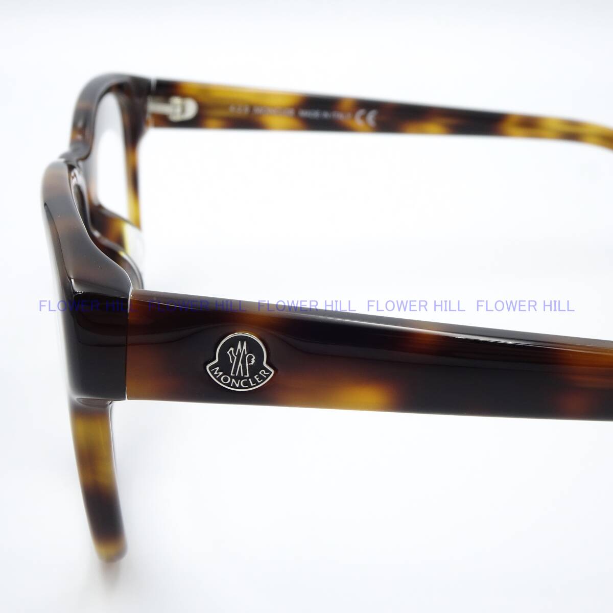 【新品・送料無料】モンクレール MONCLER メガネ フレーム ハバナ アジアンフィット ML5065-F 052 メンズ レディース めがね 眼鏡_画像6