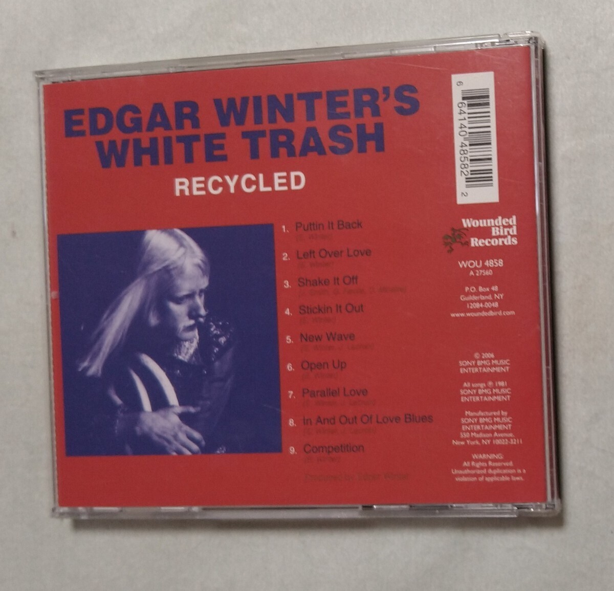 Edgar Winter エドガー・ウインターズ・ホワイト・トラッシュ『リサイクルド』 帯付き国内盤_画像3