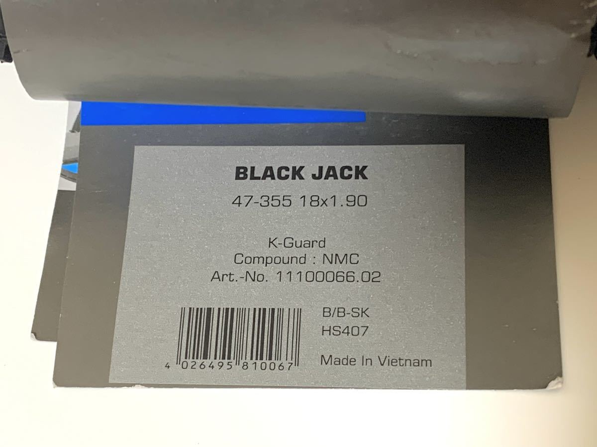 【送料無料特価】Schwalbe Black Jack 18×1.90 2本セット 《18インチ/ETRTO335》