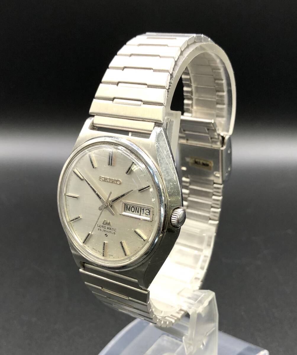 [A]時計(サ60)★[[WH-11673]]★SEIKO(セイコー)★5606-7010★LORDMATIC デイデイト25石★稼働品★_画像1