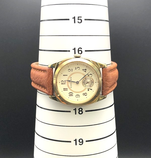 [A]時計(サ60)★[[WH-11684]]★CITIZEN(シチズン)★1938モデル復刻版 SV925ケース★稼働品(電池交換済)★_画像7