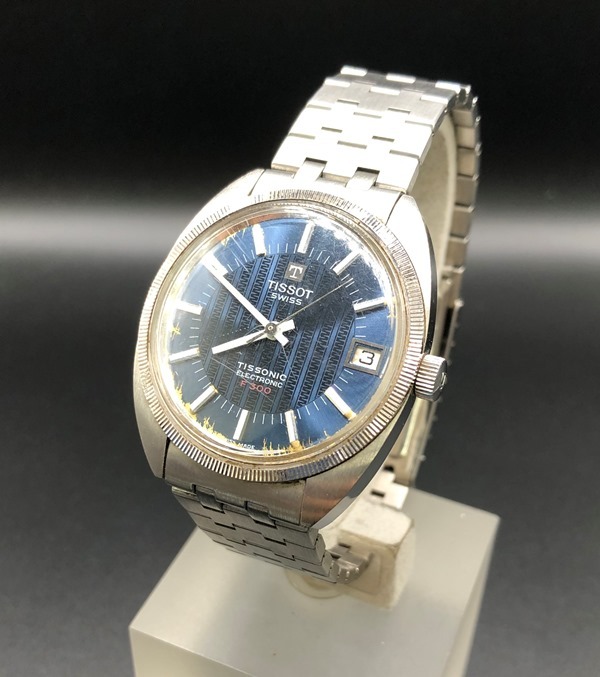 [A]時計(サ60)★[[WH-11678]]★TISSOT(ティソ)★40613-1X★TISSONIC オリジナルブレス ELECTRONIC F300★_画像1