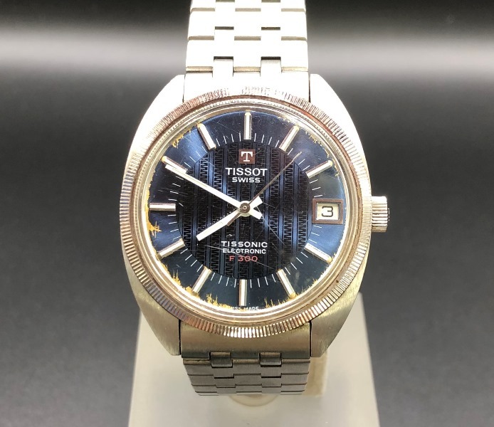 [A]時計(サ60)★[[WH-11678]]★TISSOT(ティソ)★40613-1X★TISSONIC オリジナルブレス ELECTRONIC F300★_画像2