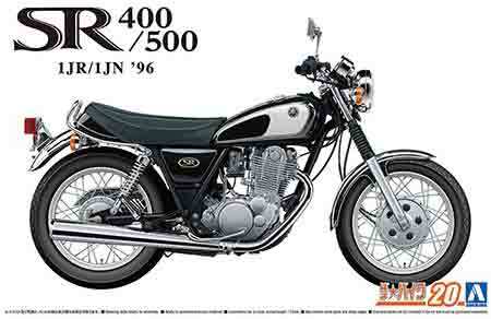 1/12 Aoshima BIKE20 Yamaha 1JR SR400 / 1JN SR500 \'96