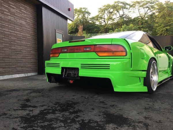 GT仕様　当店オリジナルエアロ　リアバンパー　180ｓｘ　　FRP　新品_画像3