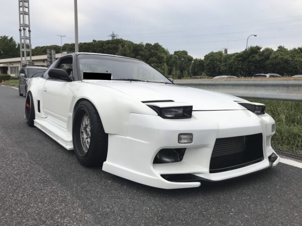 　　　当店オリジナル　GT仕様　フロントバンパー　新品　FRP　180SX_画像1