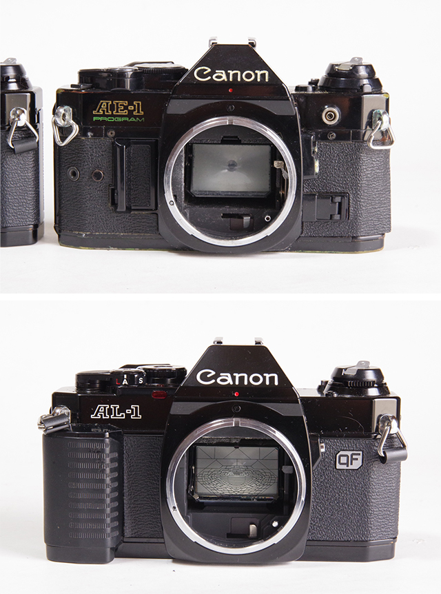 キャノン フィルムカメラ 6台セット ジャンク F-1 EOS-1 AE-1 AL-1 A-1 _画像5