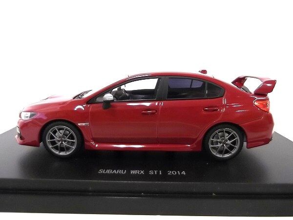 EBBRO/エブロ 1/43 SUBARU/スバル WRX STI 2014 RED/赤 45313/60サイズ_画像2