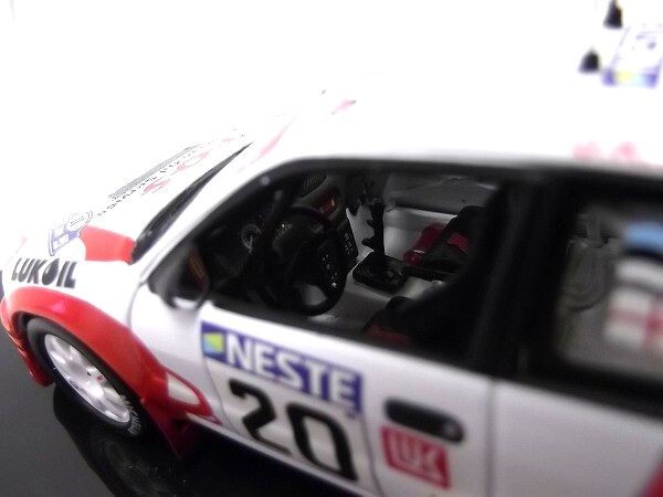 ixo 1/43 RAC147 TOYOTA/トヨタ COROLLA/カローラ WRC #20 Rally Finland 2000 M.Martin M.Park イクソ/60サイズ_画像6