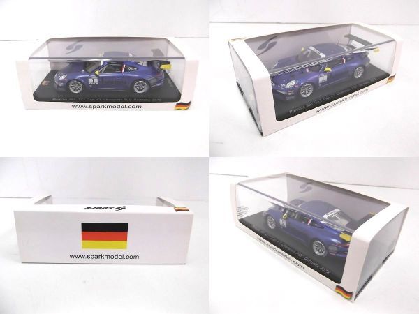 【未開封】spark 1/43 Porsche 991 GT3 Cuo No.1 Champion PCC Germany 2013 SG109 スパーク/60サイズ_画像7