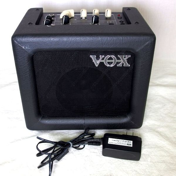 【動作確認済】VOX/ヴォックス モデリングアンプ MINI3-G2 ACアダプター付 コンパクト ギターアンプ/80サイズの画像1