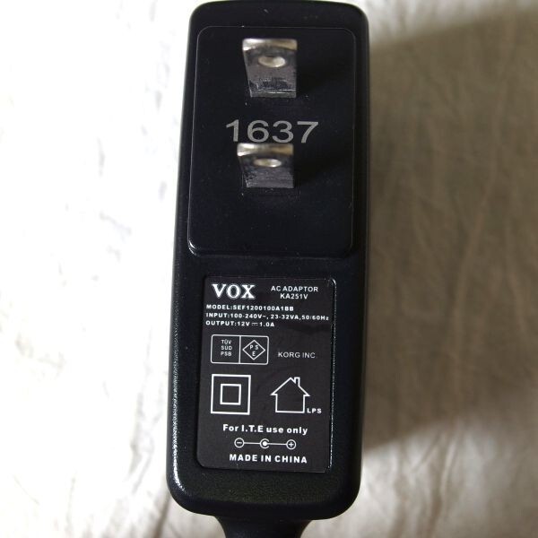 【動作確認済】VOX/ヴォックス モデリングアンプ MINI3-G2 ACアダプター付 コンパクト ギターアンプ/80サイズの画像8