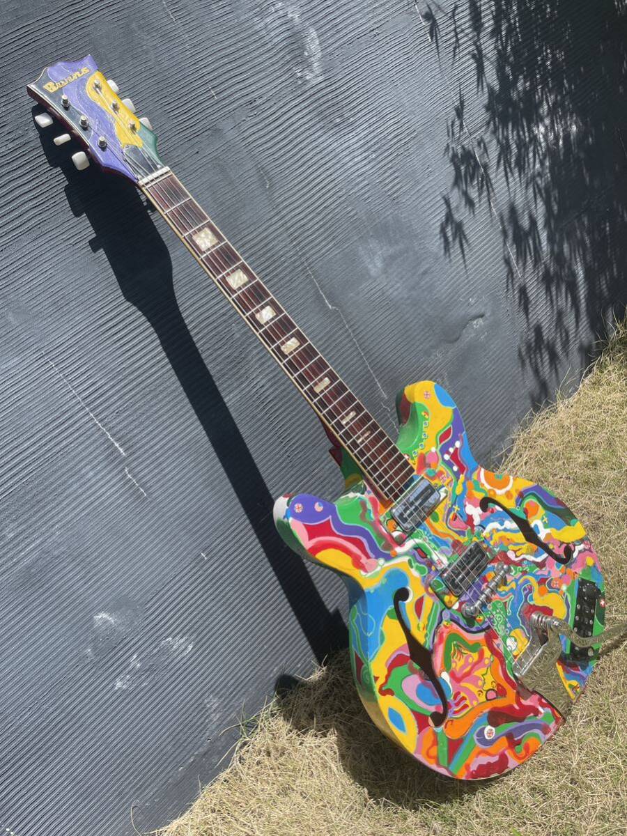 Bibian 比比昂- 60s vintage burns bizarre psychedelic guitar Bibian 比比昂- 60s vintage burns bizarre psychedelic guitar