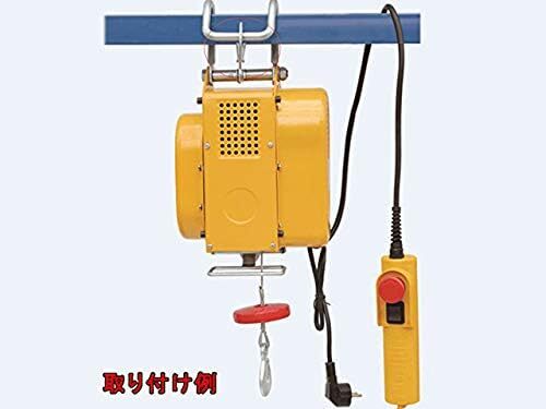  電動ウインチ 強力 小型ホイスト 家庭用100V対応 50Hz 最大250kg 移動式 吊り下げタイプ_画像6