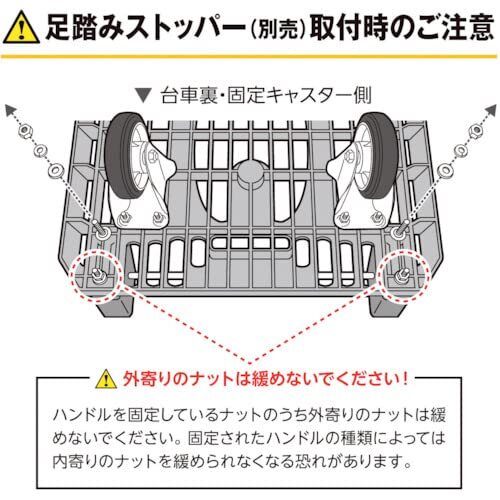  TRUSCO(トラスコ) カルティオ 折畳 780×490 つや消しOD MPK-720-MOD 台車 折りたたみ 軽量 静か 静音 特大_画像3