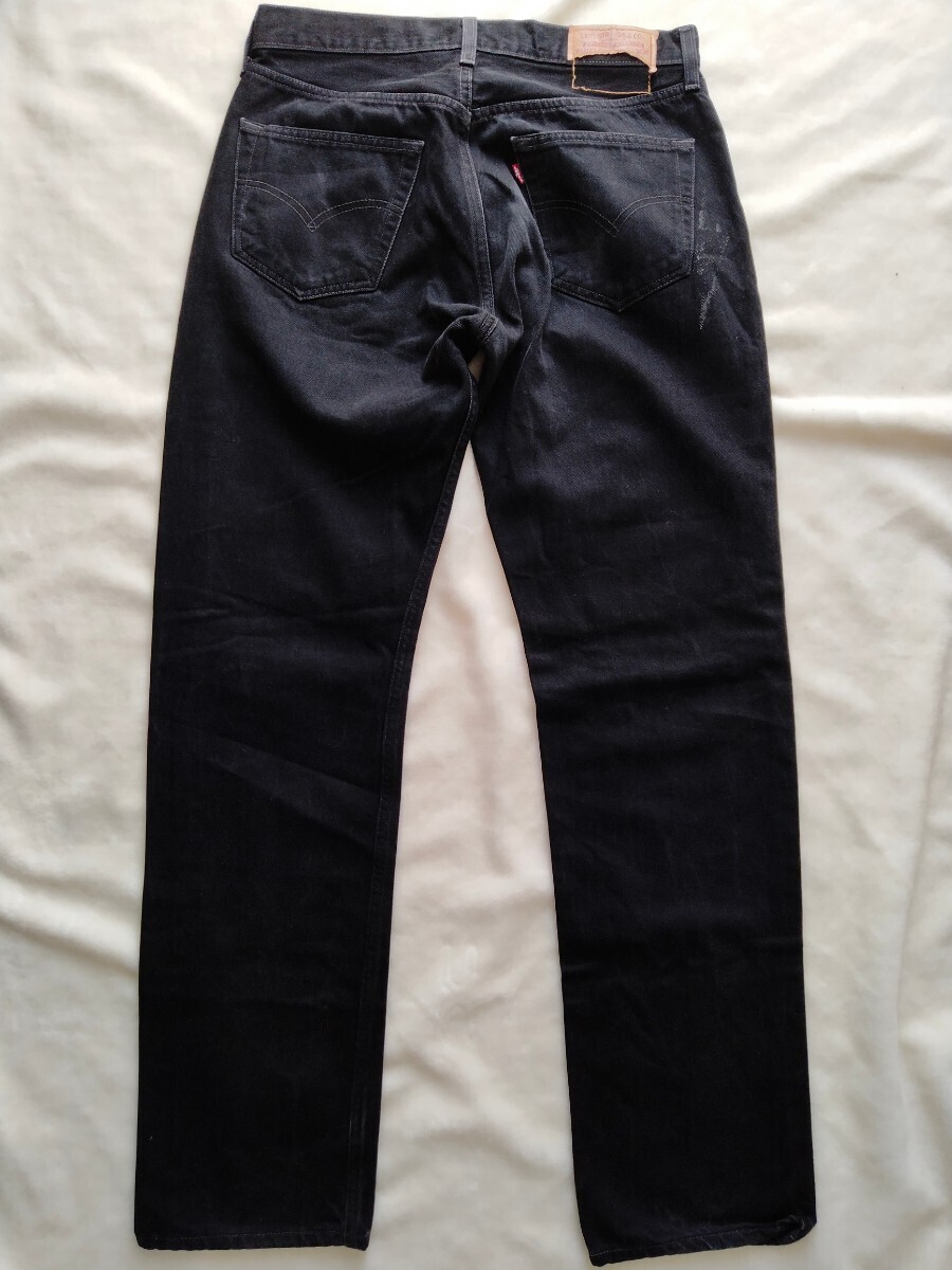 リーバイス 501 黒 サルファブラック Mexico Levi's /検索 ビッグＥ 517 505 usa製 vintage 赤耳 前期 後期 ヴィンテージ バレンシア 90s_画像8