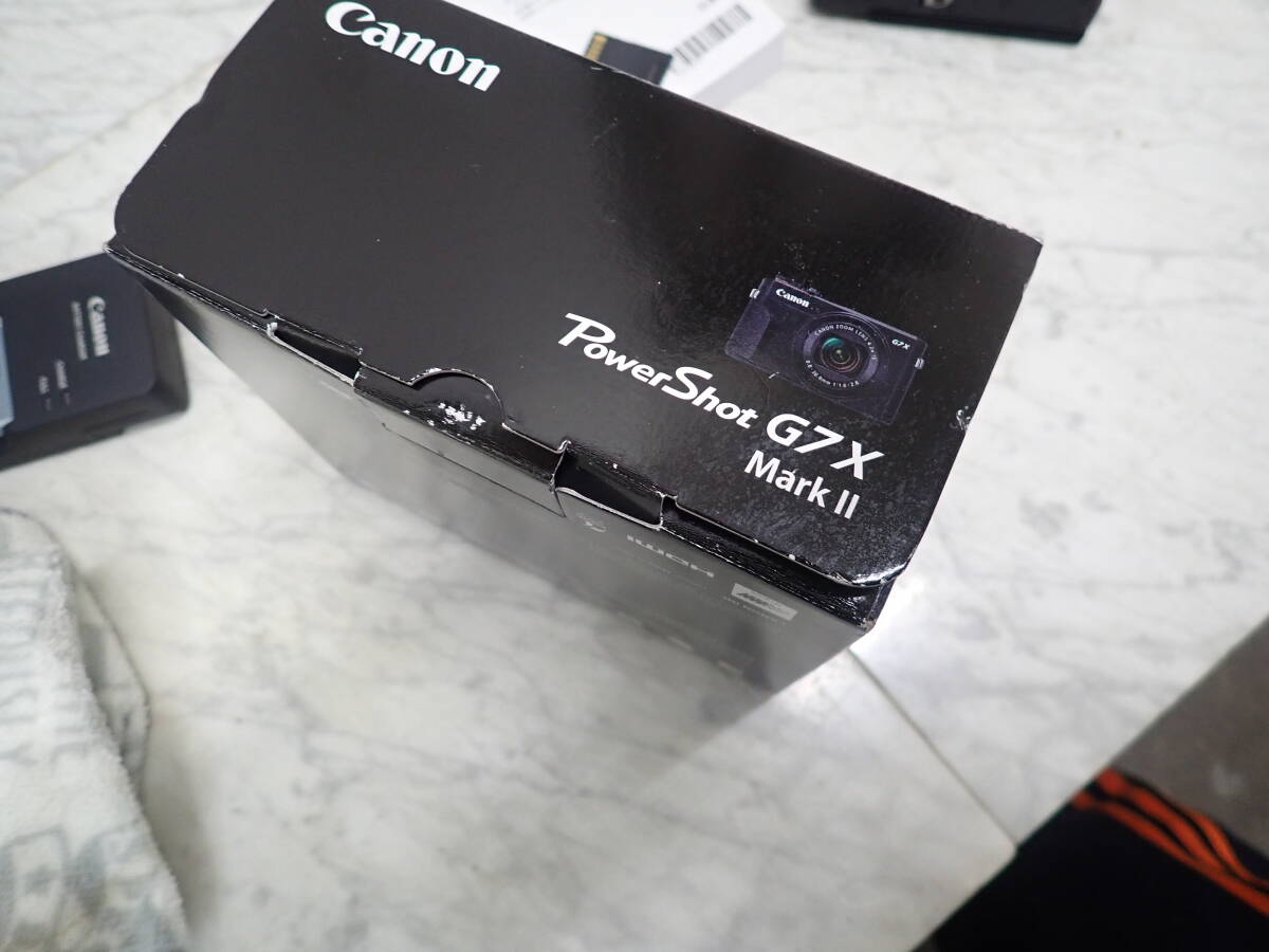 Canon PowerShot G7 X MarkⅡ　コンパクトデジタルカメラ 通電確認済み _画像8